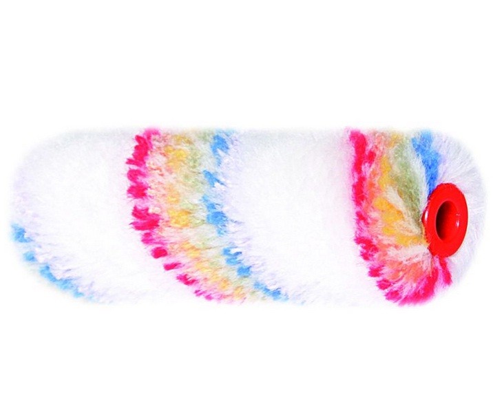 Мини-валик полиакрил 11/160/15 мультикол. (ручка 0501220/230/240)  ТМ "Т4Р"