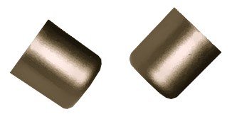 Заглушка карниза стар.золото 16мм (2шт) в упаковке