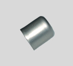 Заглушка карниза серебро глянец 16мм (2шт) в упаковке