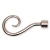 Наконечник КРЮК сатин 16мм. "АртМеталл"