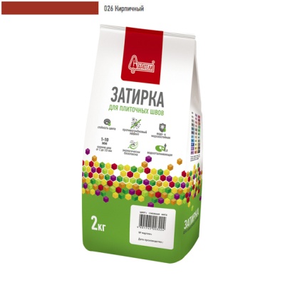 Затирка для плиточных швов "Старатели" кирпичный 026  /1кг//10/ЗАКАЗ
