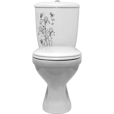 840798519-unitaz-kompakt-oskolskaya-keramika-superkompakt-dekor-tsvety-31083-900x900