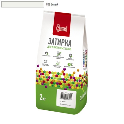 Затирка для плиточных швов "Старатели" белый 002  /1кг//10/(600)   А
