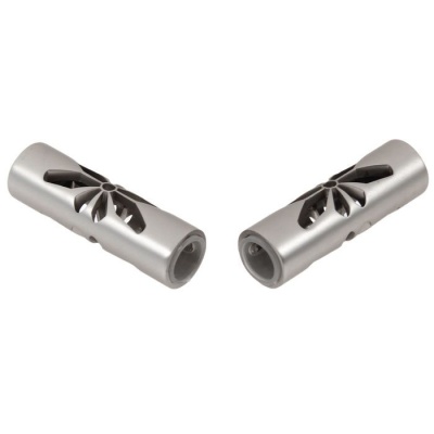 Наконечник БАБОЧКА  сатин 16мм.  "АртМеталл"