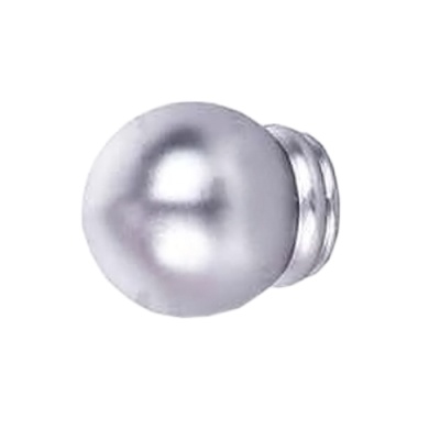 Наконечник "ЛЕВША БОЛОНЬЯ" серебро глянец d 16 мм (2 шт)