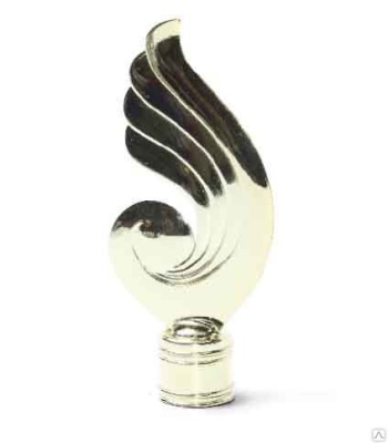 Наконечник АРГО золото глянец 16мм.  "АртМеталл"